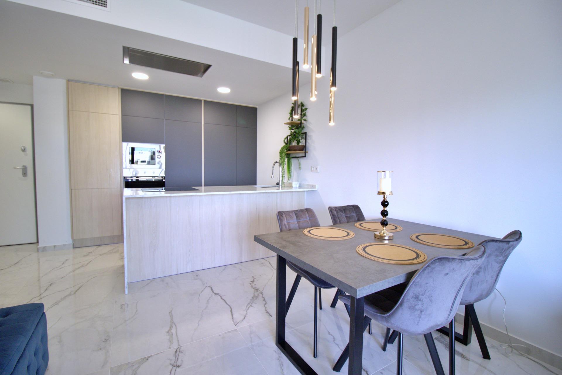 Garden in apartment for sale in Orihuela Costa