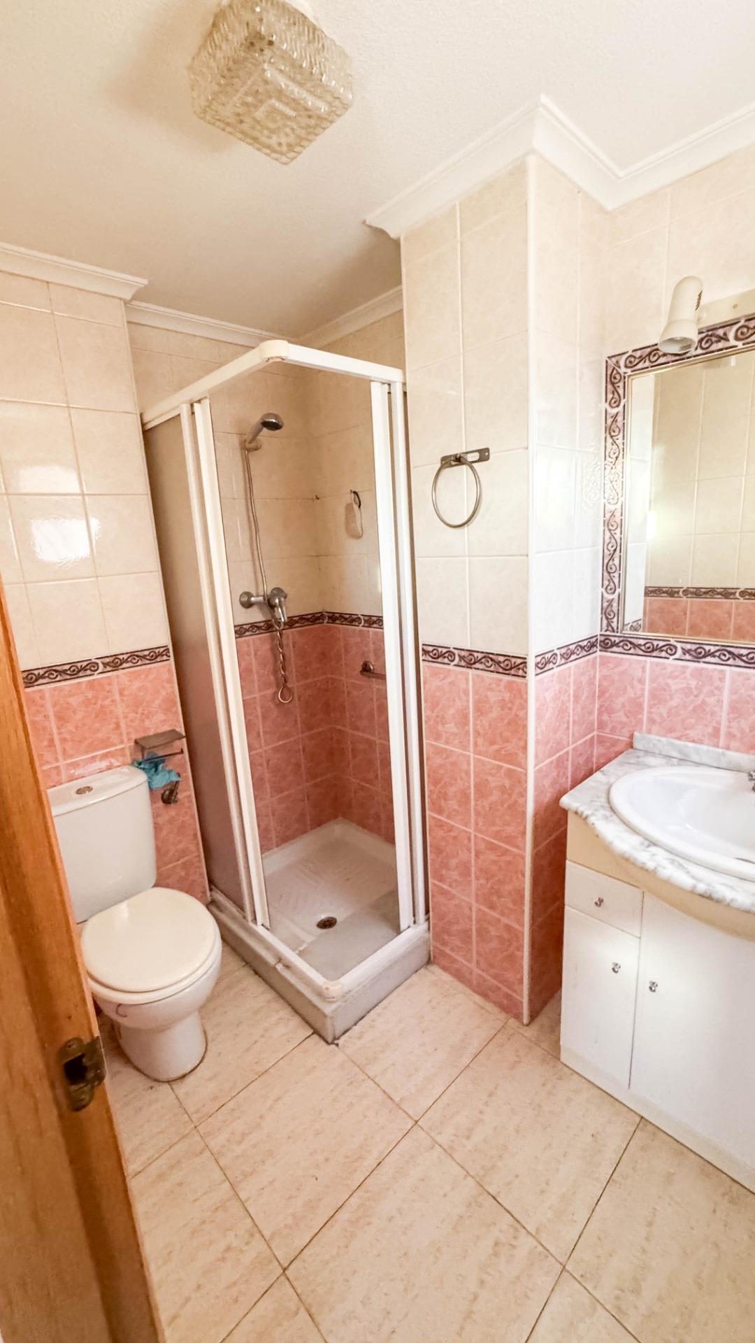 Pool area in apartment for sale in Torrevieja