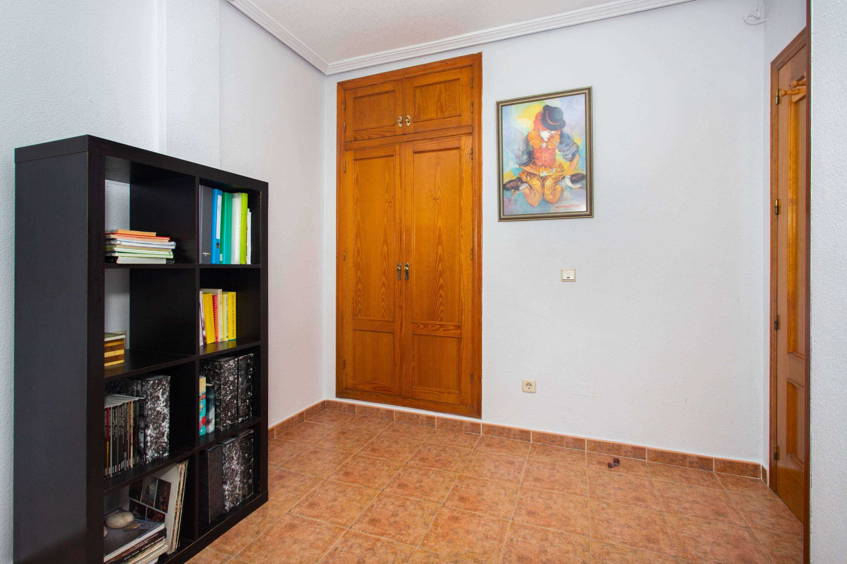 Pool area in bungalow for sale in Orihuela Costa