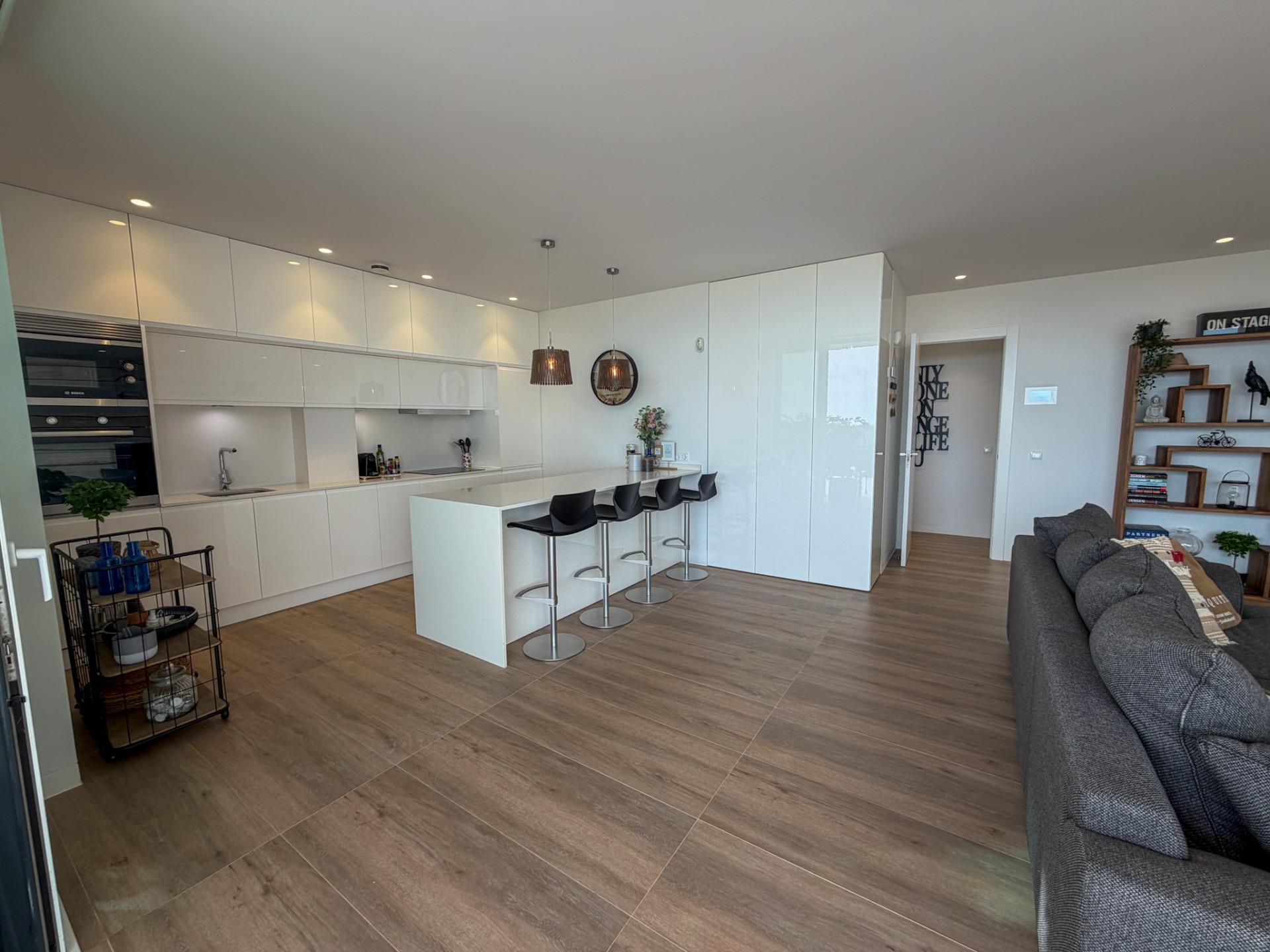 Dining area in apartment for sale in Orihuela