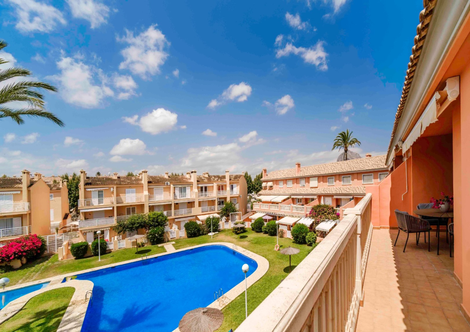Exterior view in penthouse for sale in javea