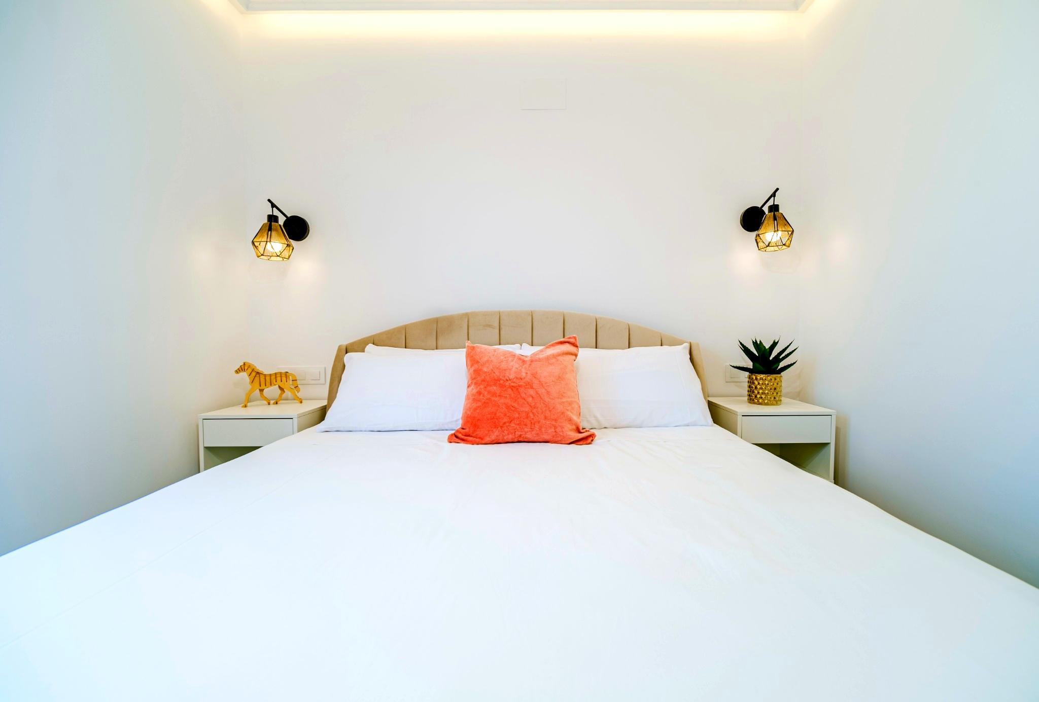 Master bedroom in penthouse for sale in javea