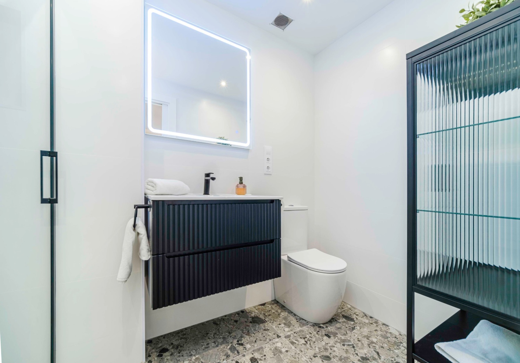 Pool area in penthouse for sale in javea