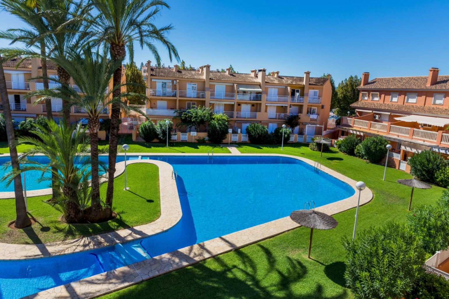 Exterior view in penthouse for sale in javea