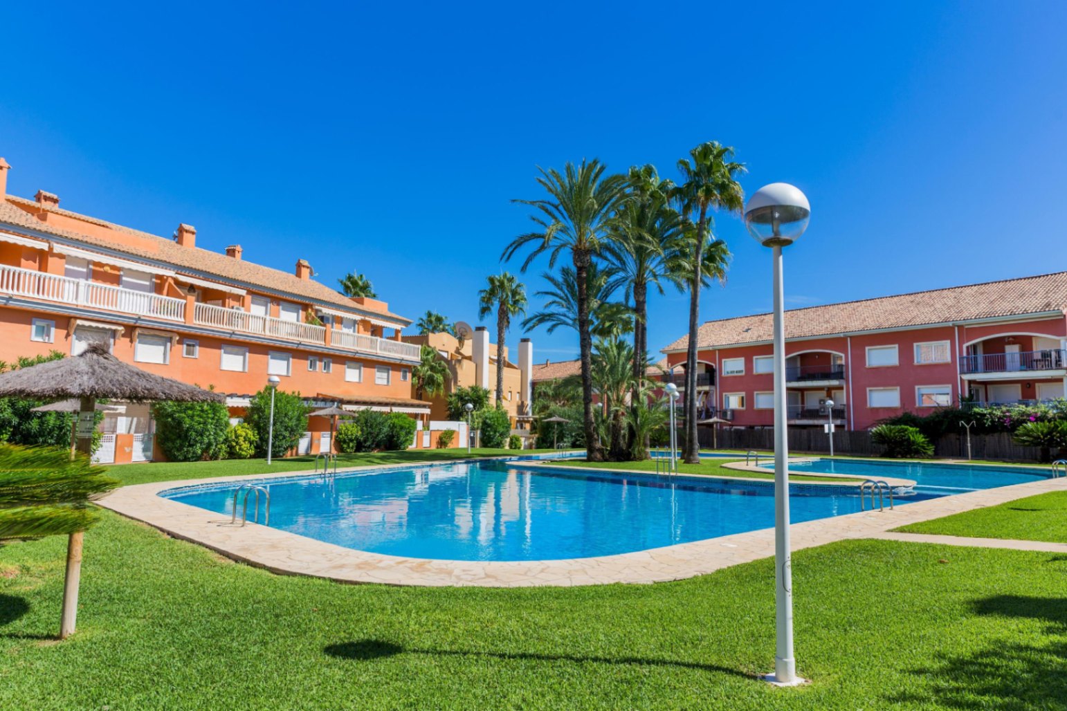 Living room in penthouse for sale in javea