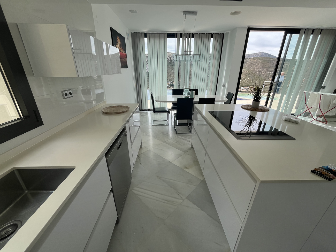 Exterior view in villa for sale in javea