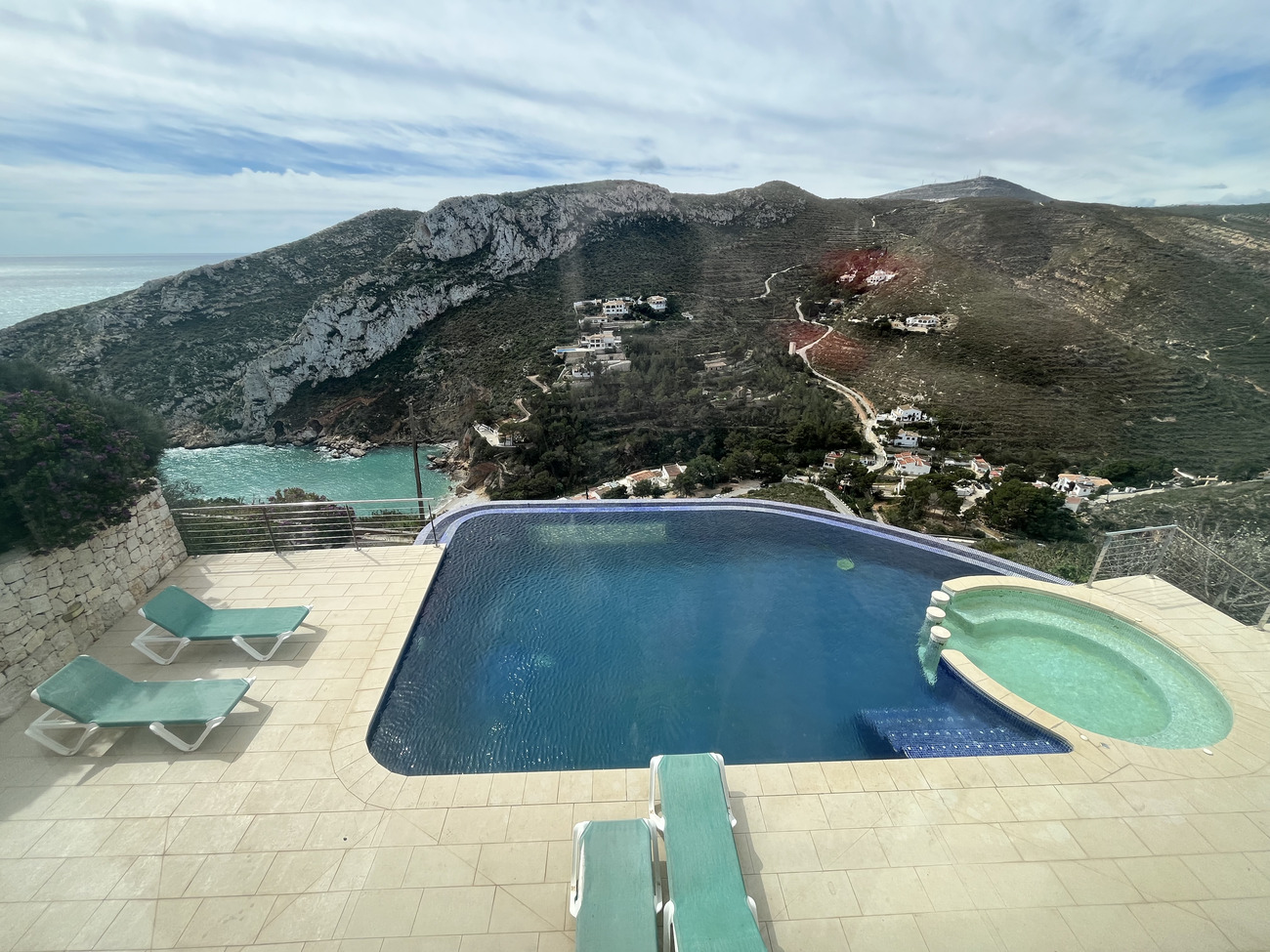 Terrace in villa for sale in javea
