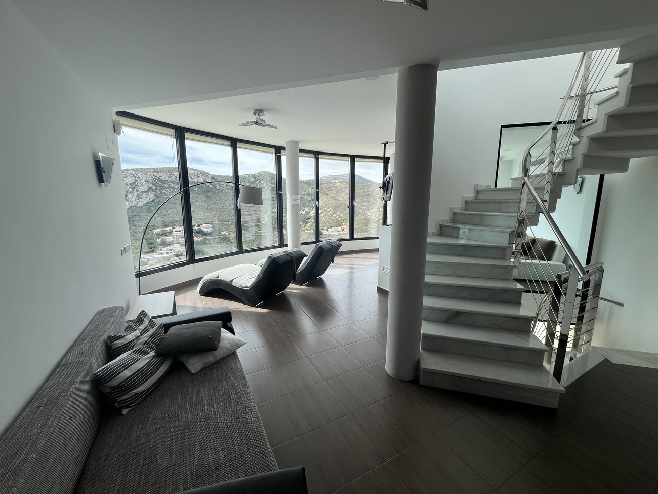 Terrace in villa for sale in javea