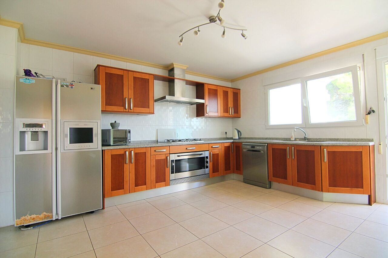 Exterior view in villa for sale in javea