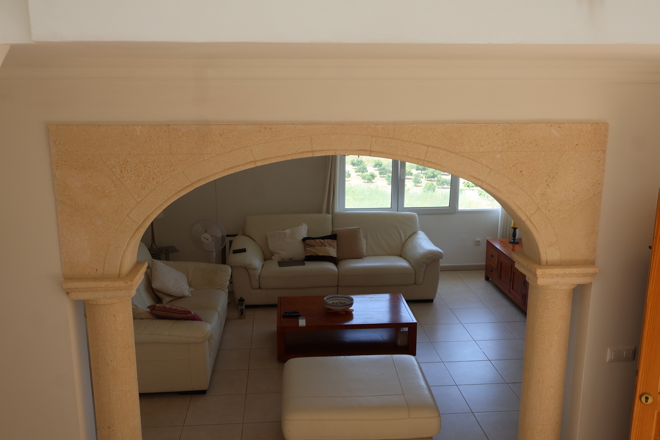 Dining area in villa for sale in javea