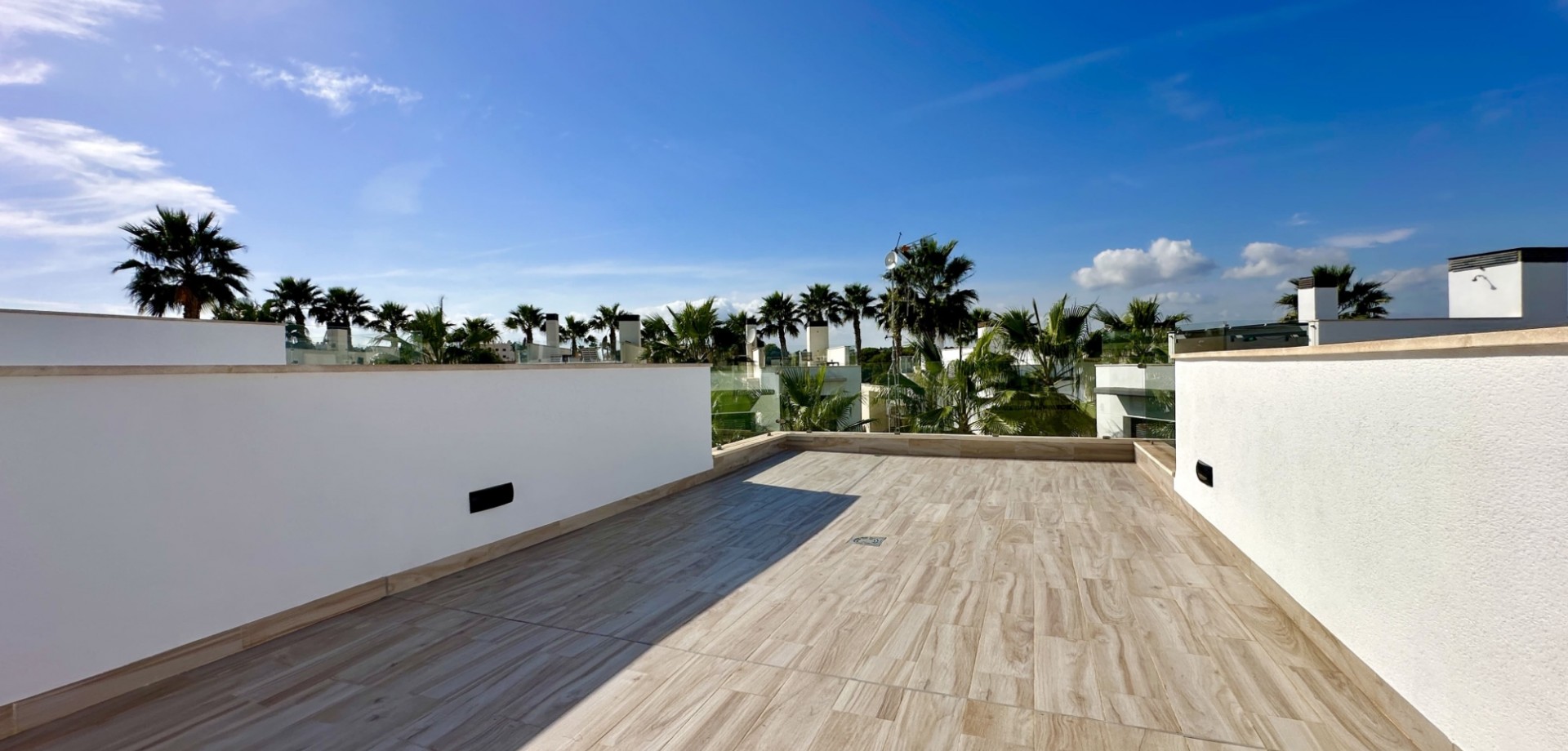 Exterior view in villa for sale in Orihuela Costa