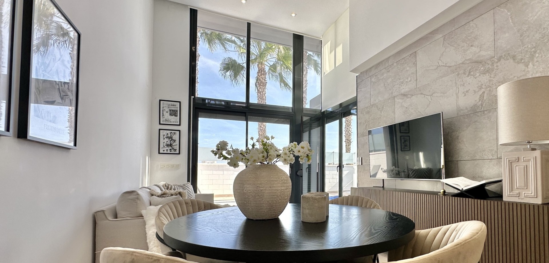 Bathroom in villa for sale in Orihuela Costa