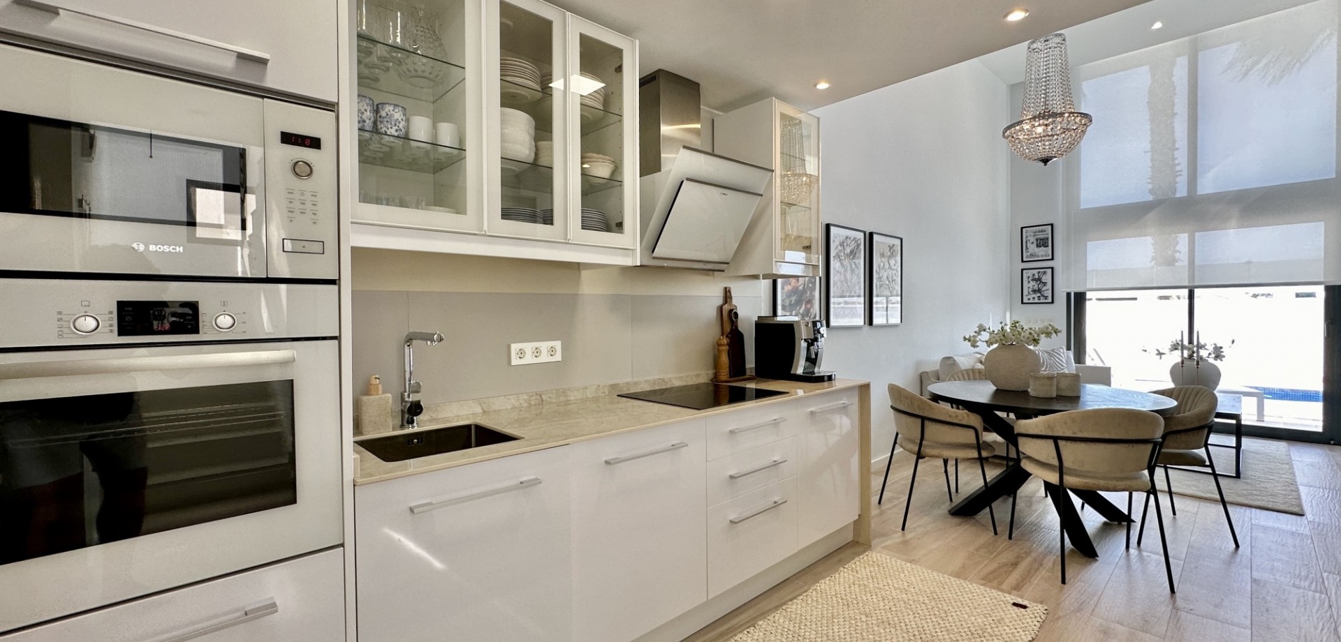 Living room in villa for sale in Orihuela Costa
