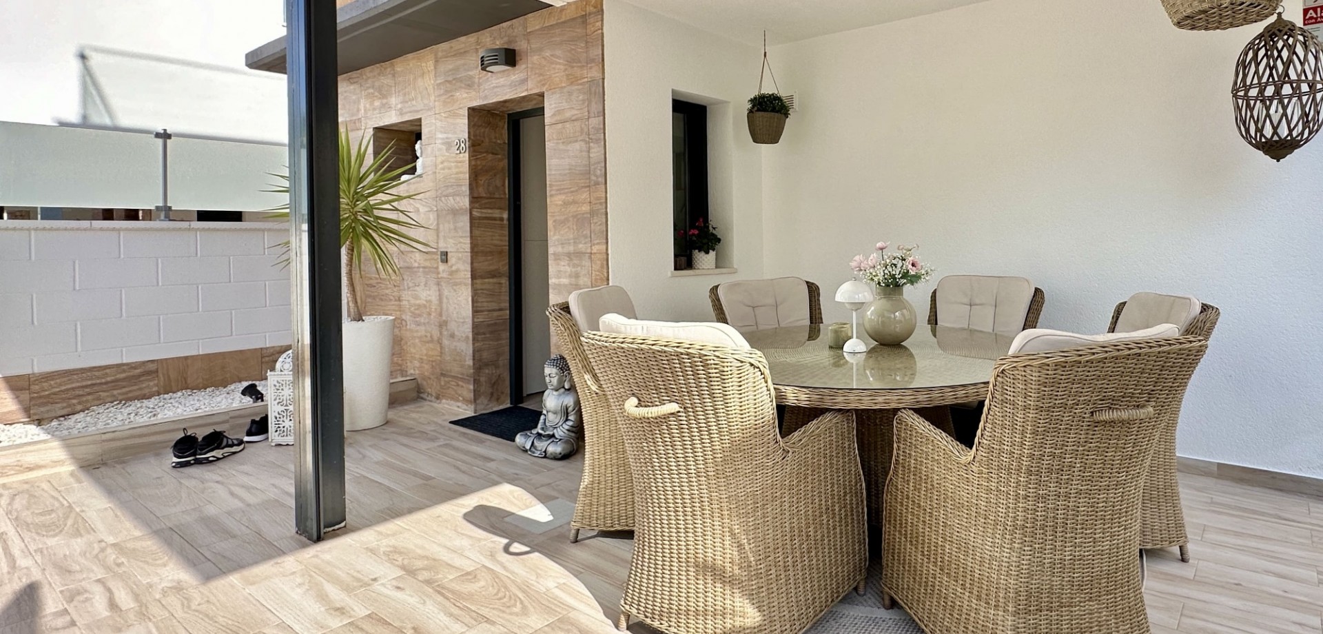 Bathroom in villa for sale in Orihuela Costa