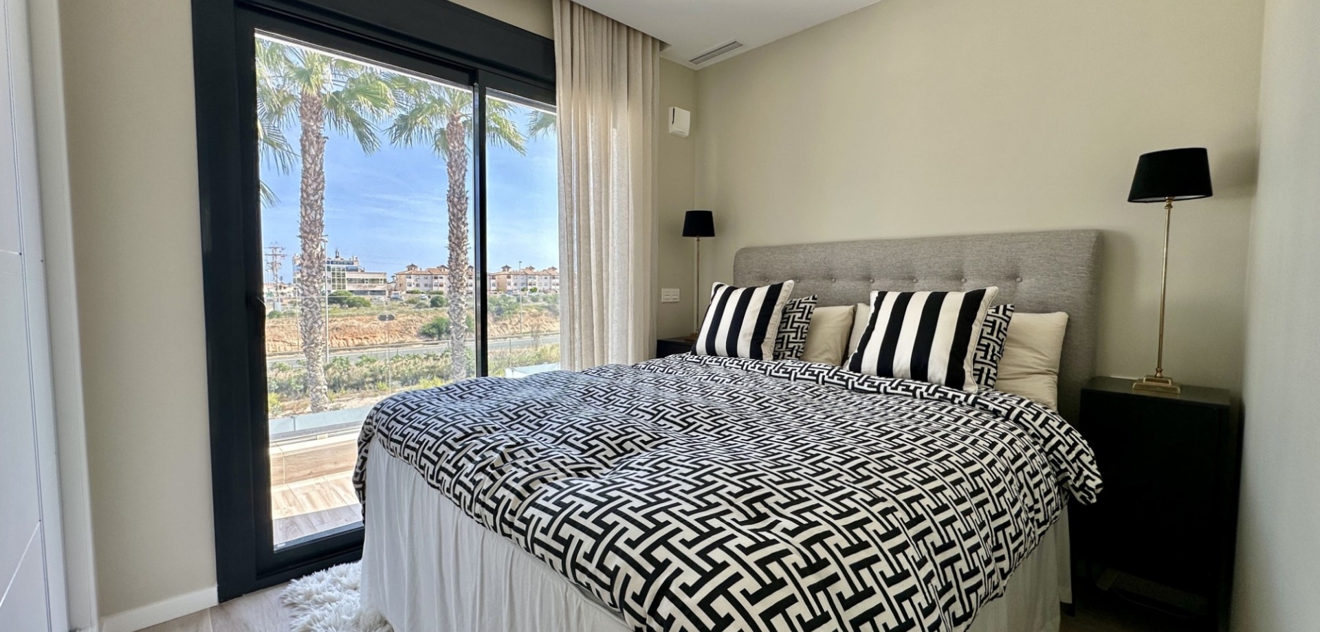 Pool area in villa for sale in Orihuela Costa