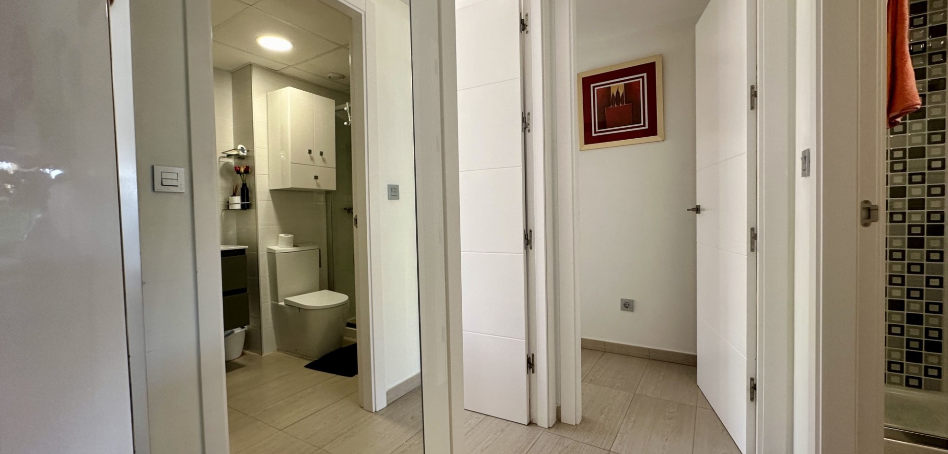 Master bedroom in apartment for sale in Orihuela Costa