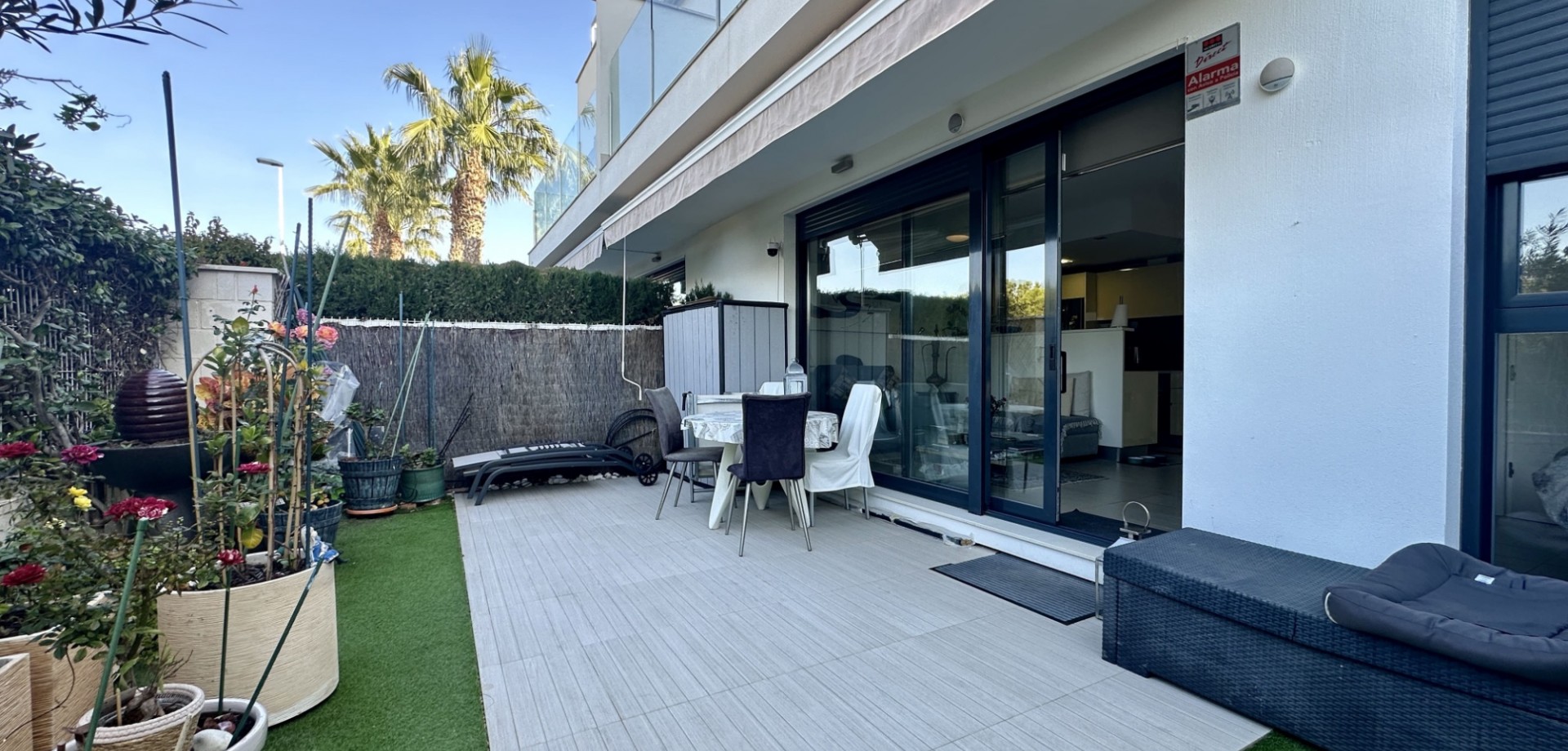 Master bedroom in apartment for sale in Orihuela Costa
