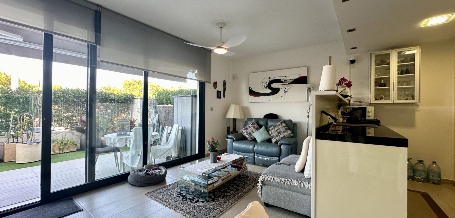 Pool area in apartment for sale in Orihuela Costa