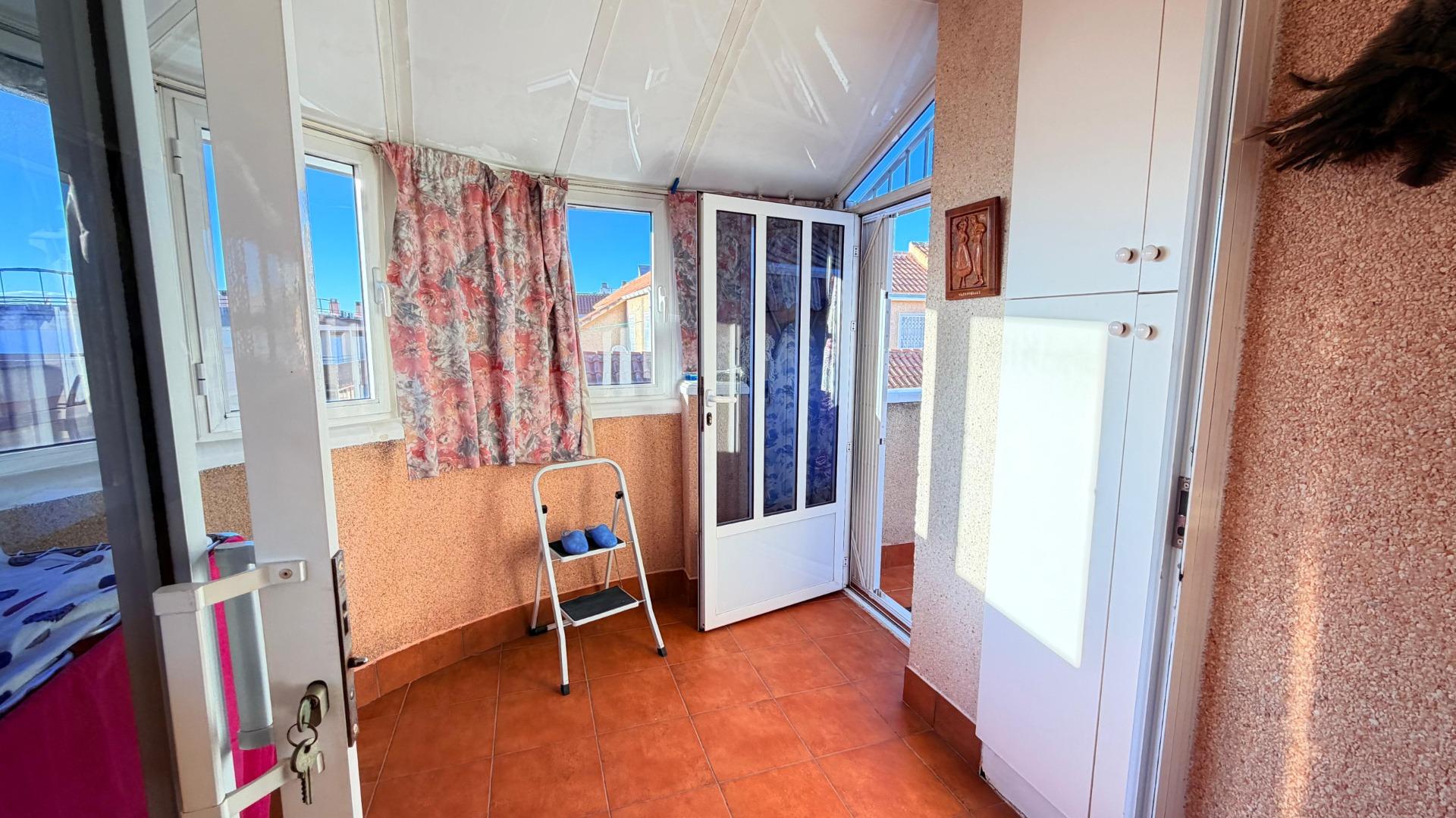 Living room in penthouse for sale in Torrevieja