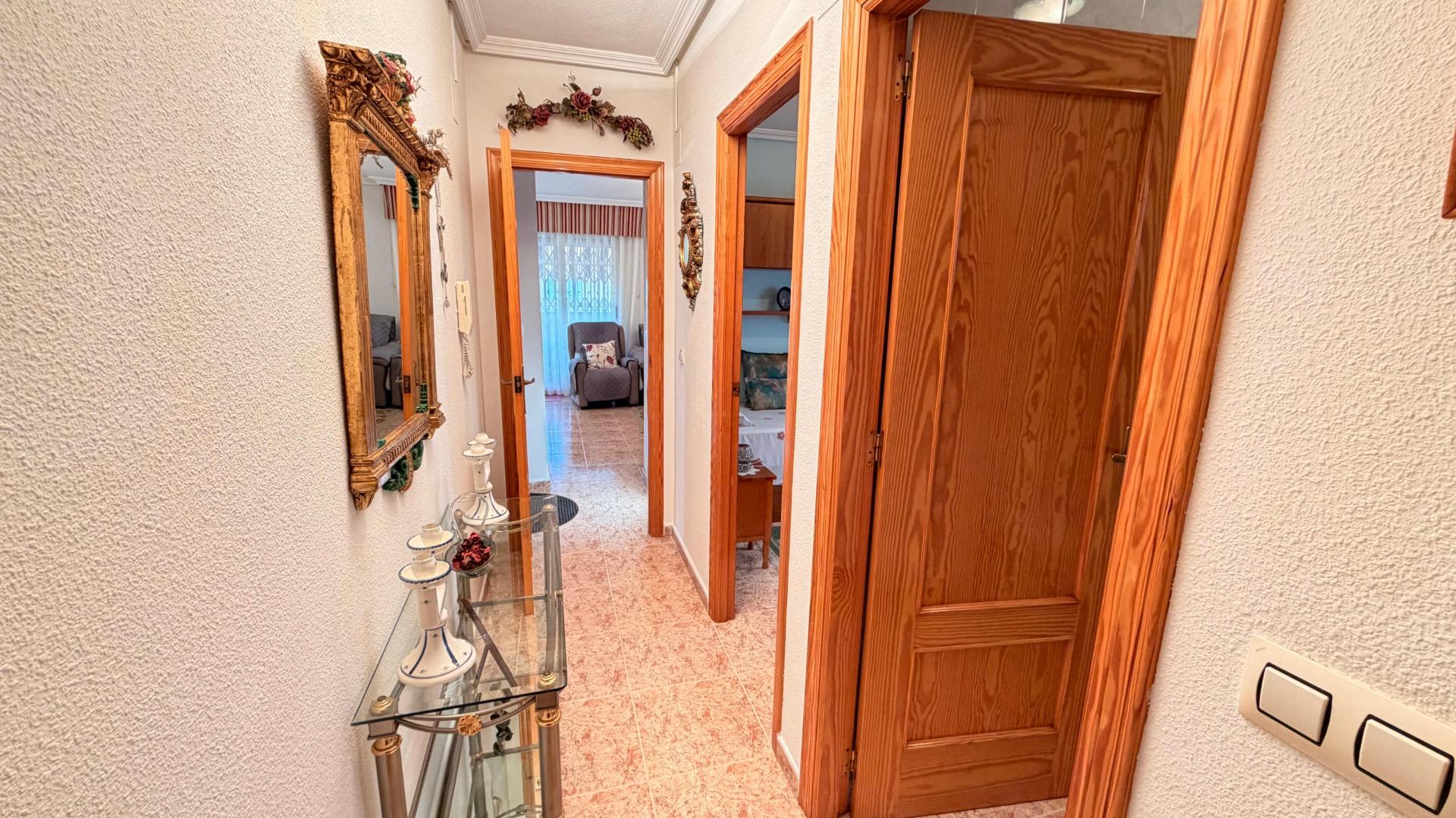 Terrace in penthouse for sale in Torrevieja