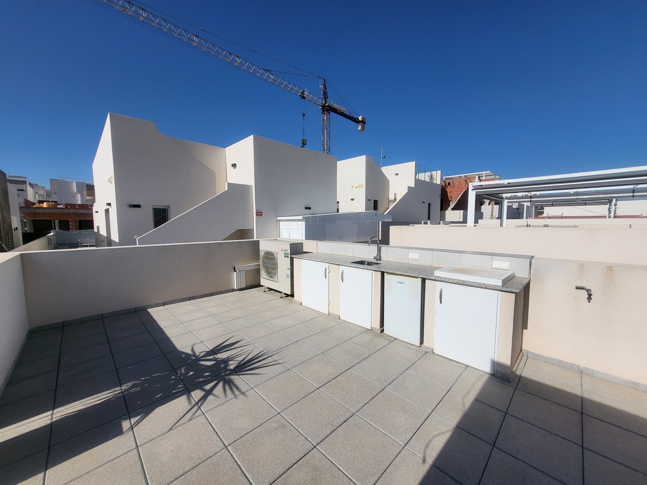 Garden in villa for sale in Orihuela Costa
