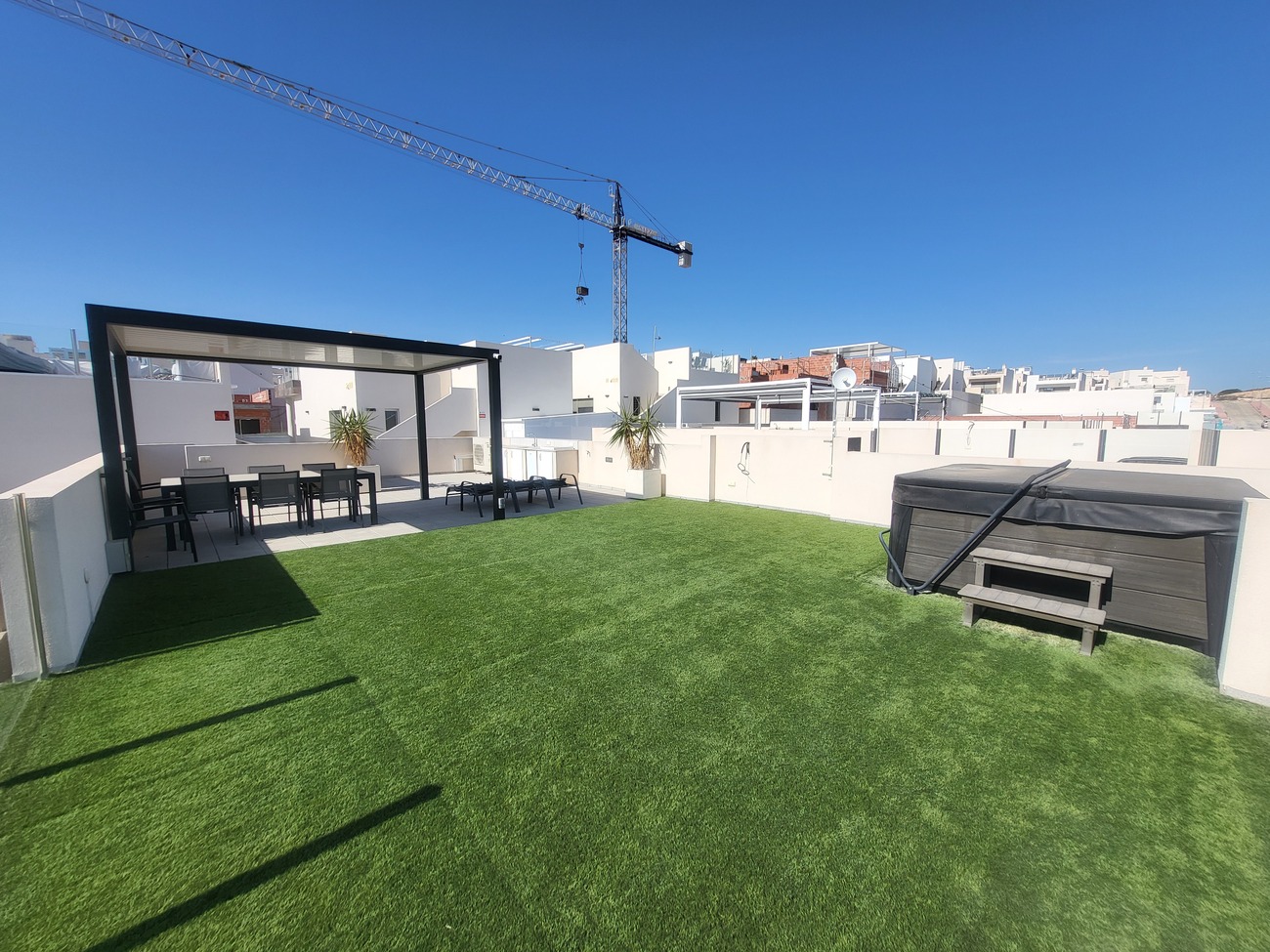Exterior view in villa for sale in Orihuela Costa