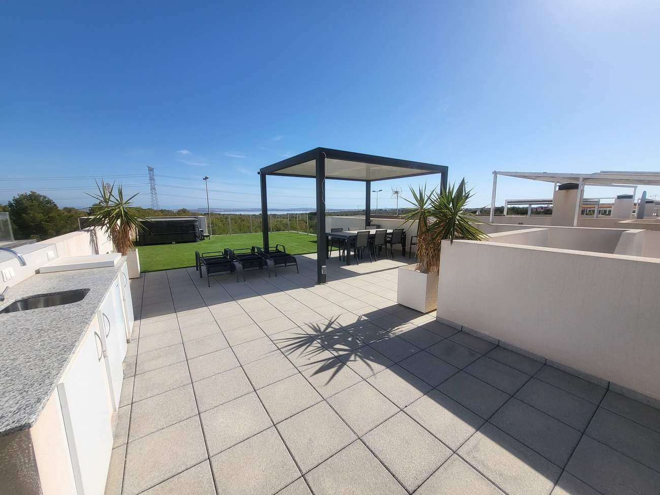 Living room in villa for sale in Orihuela Costa