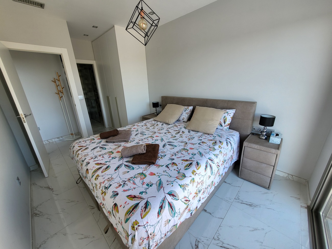 Pool area in villa for sale in Orihuela Costa