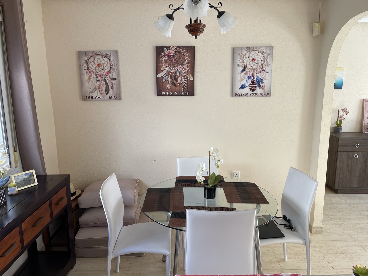 Master bedroom in terraced for sale in Camposol
