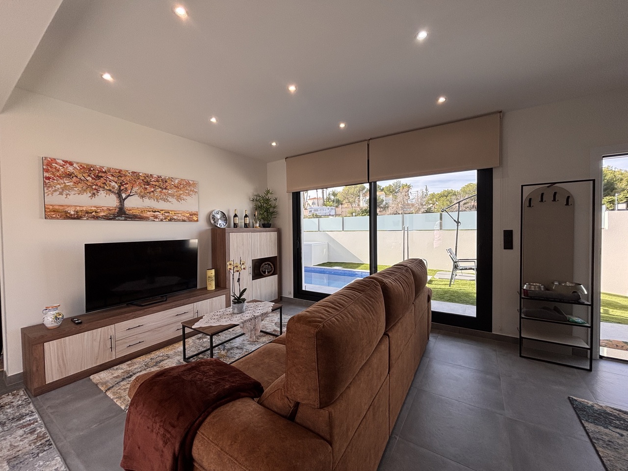 Living room in villa for sale in Villamartin
