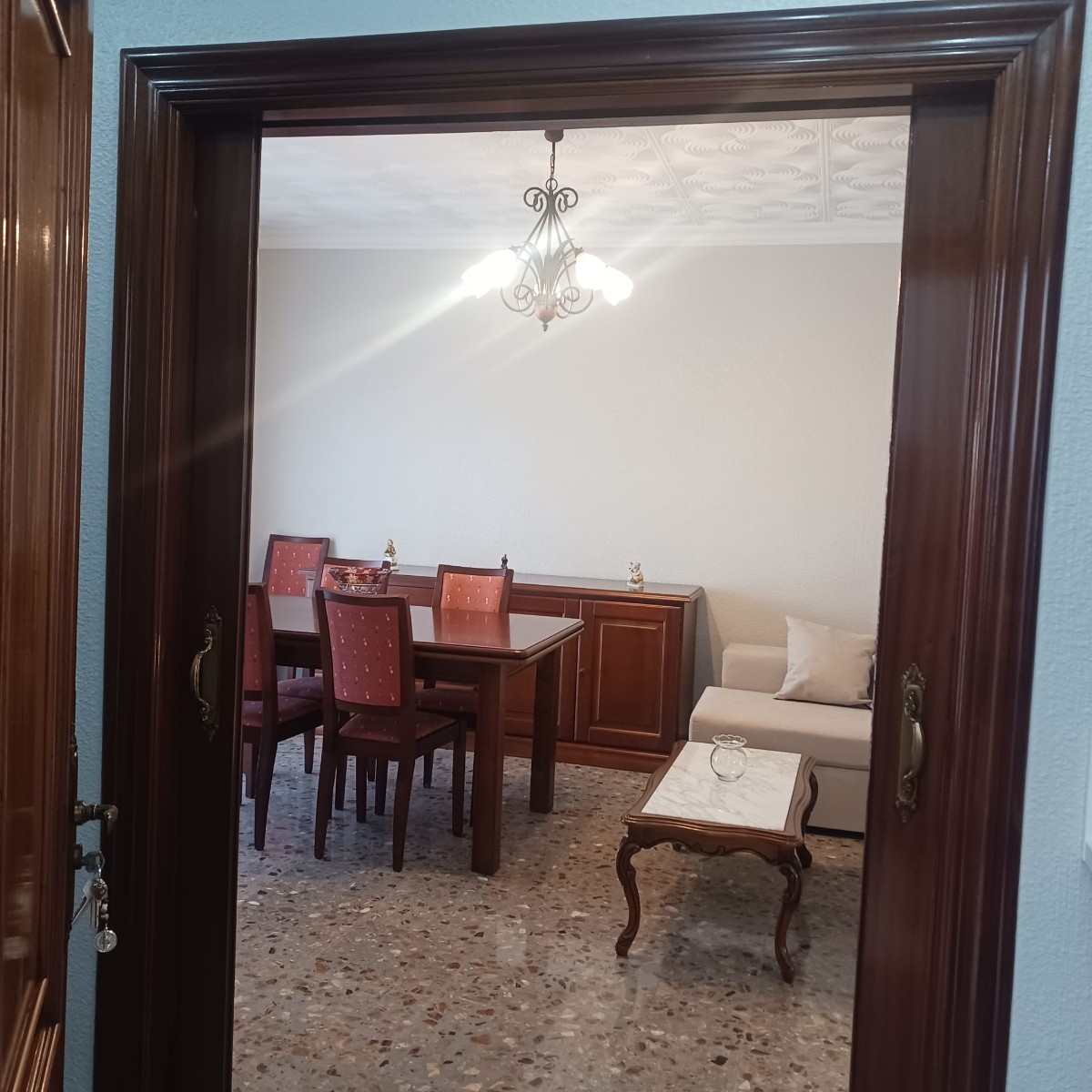 Pool area in terraced for sale in San Pedro del Pinatar