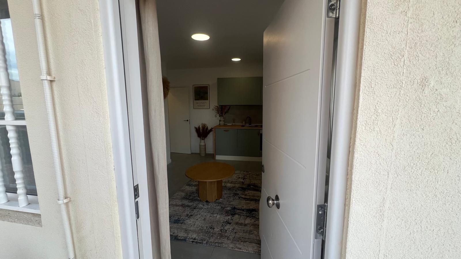 Pool area in apartment for sale in Torrevieja
