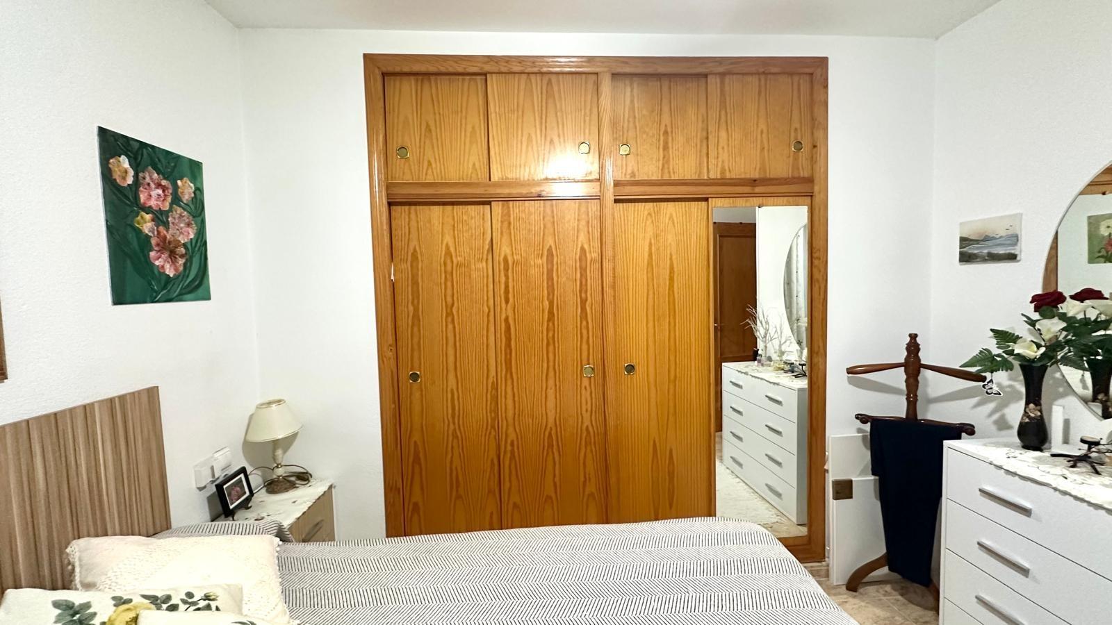 Master bedroom in apartment for sale in Torrevieja