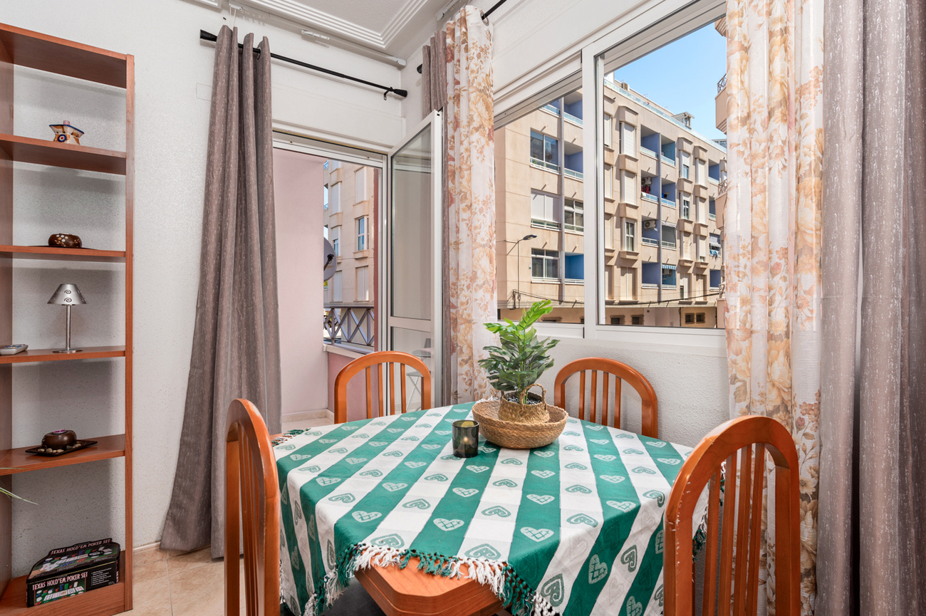 Pool area in apartment for sale in Torrevieja