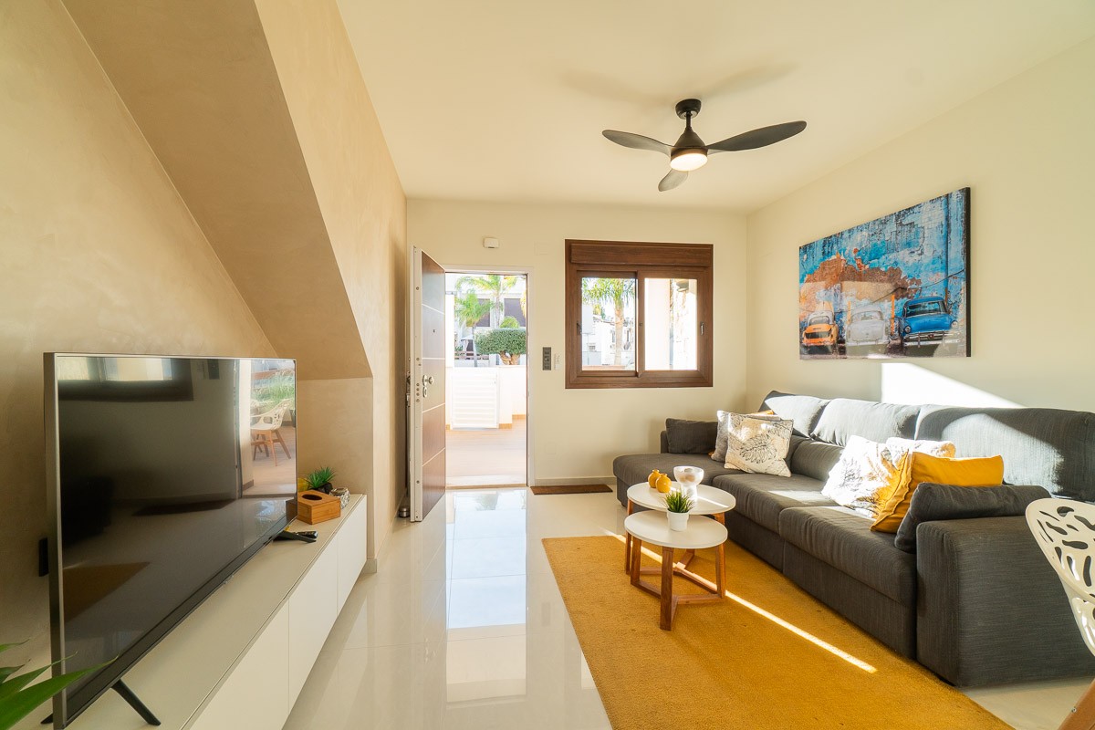 Pool area in apartment for sale in Orihuela Costa