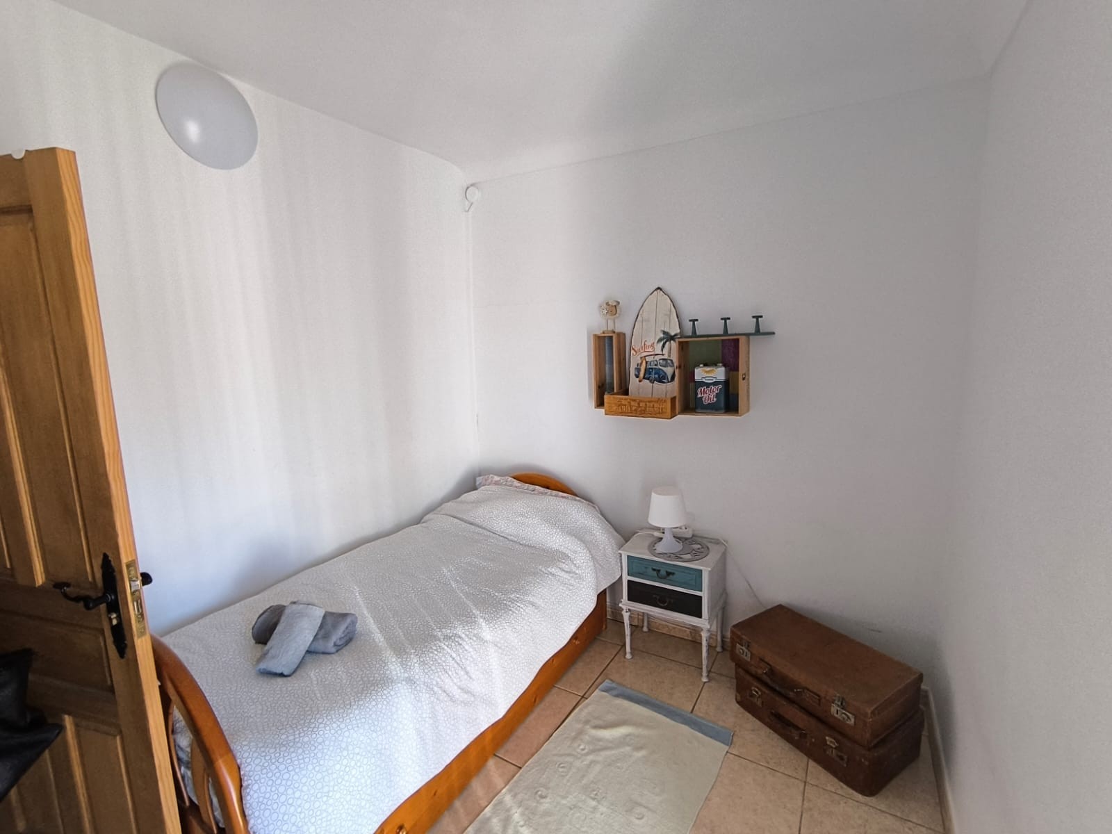 Master bedroom in terraced for sale in Raspay