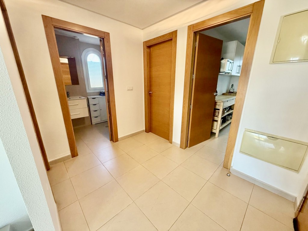Living room in apartment for sale in Hacienda Riquelme Golf Resort