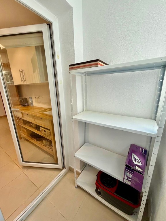 Terrace in apartment for sale in Hacienda Riquelme Golf Resort