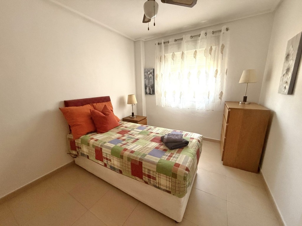 Living room in apartment for sale in Hacienda Riquelme Golf Resort