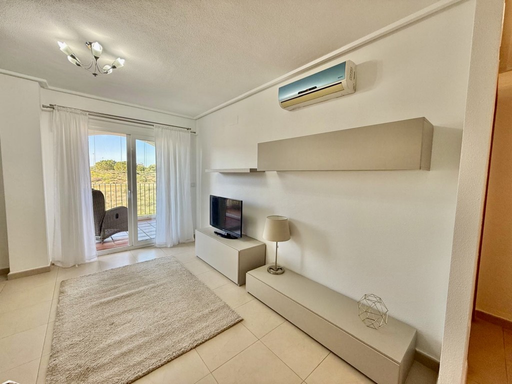 Dining area in apartment for sale in Hacienda Riquelme Golf Resort