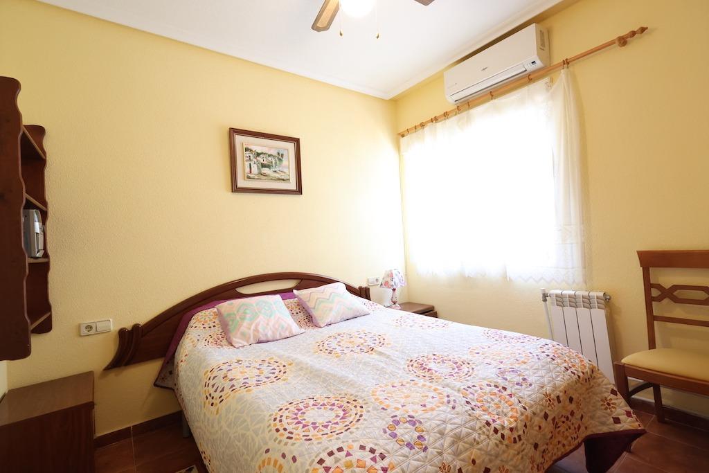 Master bedroom in villa for sale in Orihuela Costa