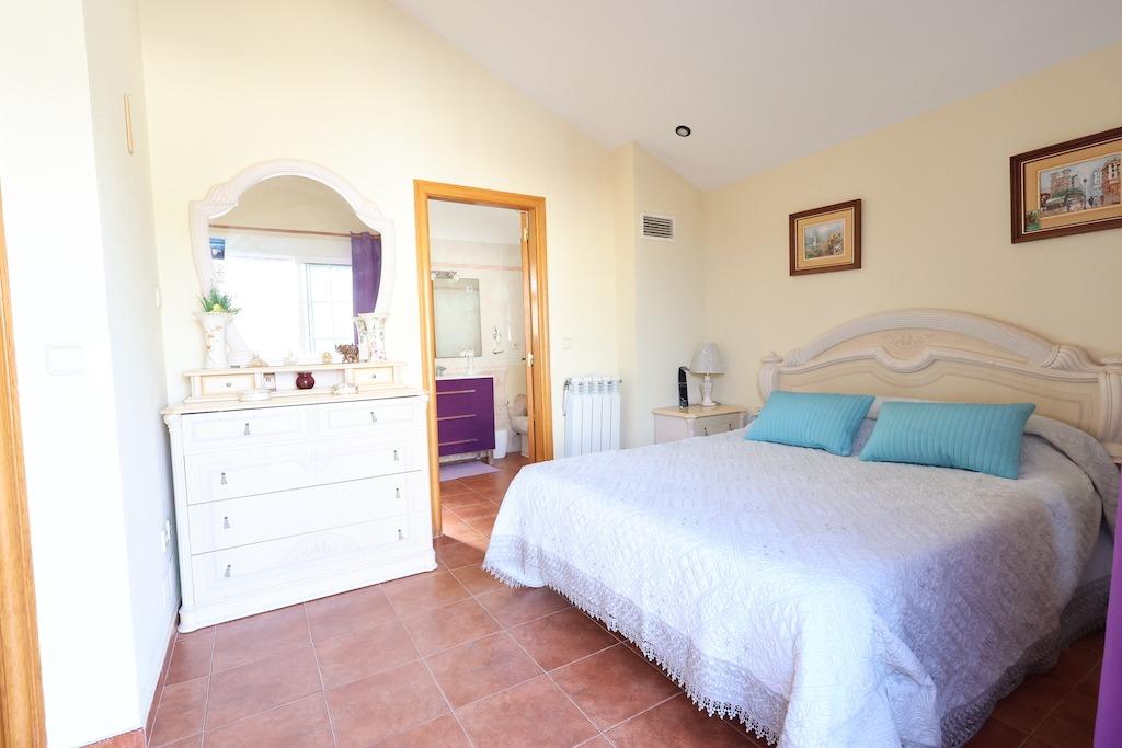 Pool area in villa for sale in Orihuela Costa