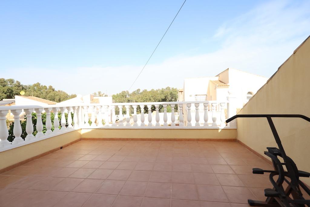 Master bedroom in villa for sale in Orihuela Costa