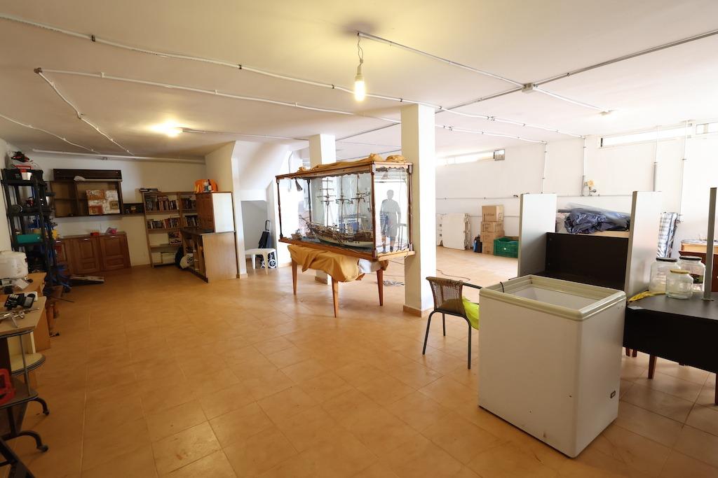 Pool area in villa for sale in Orihuela Costa