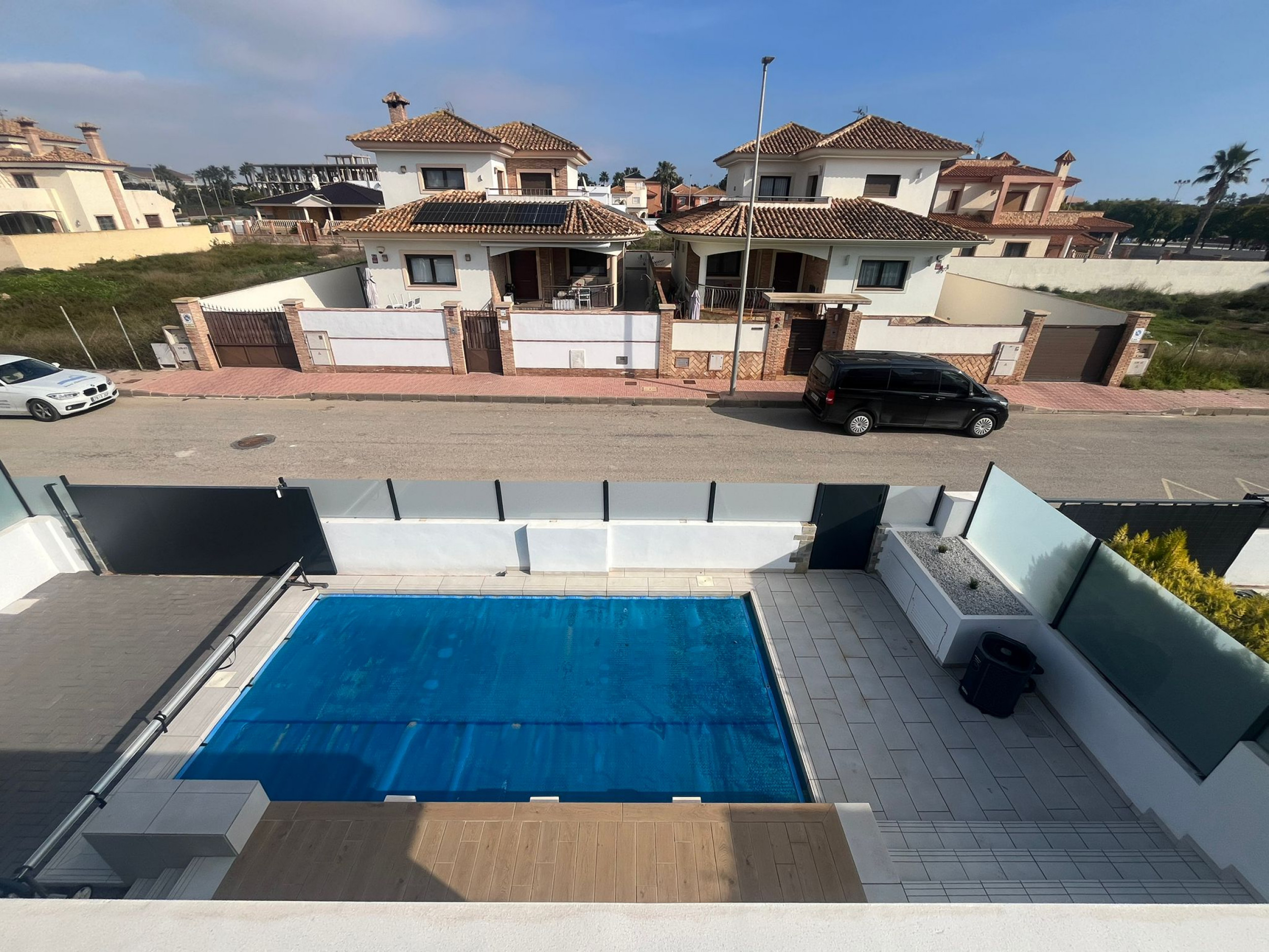 Living room in villa for sale in Los Alcazares