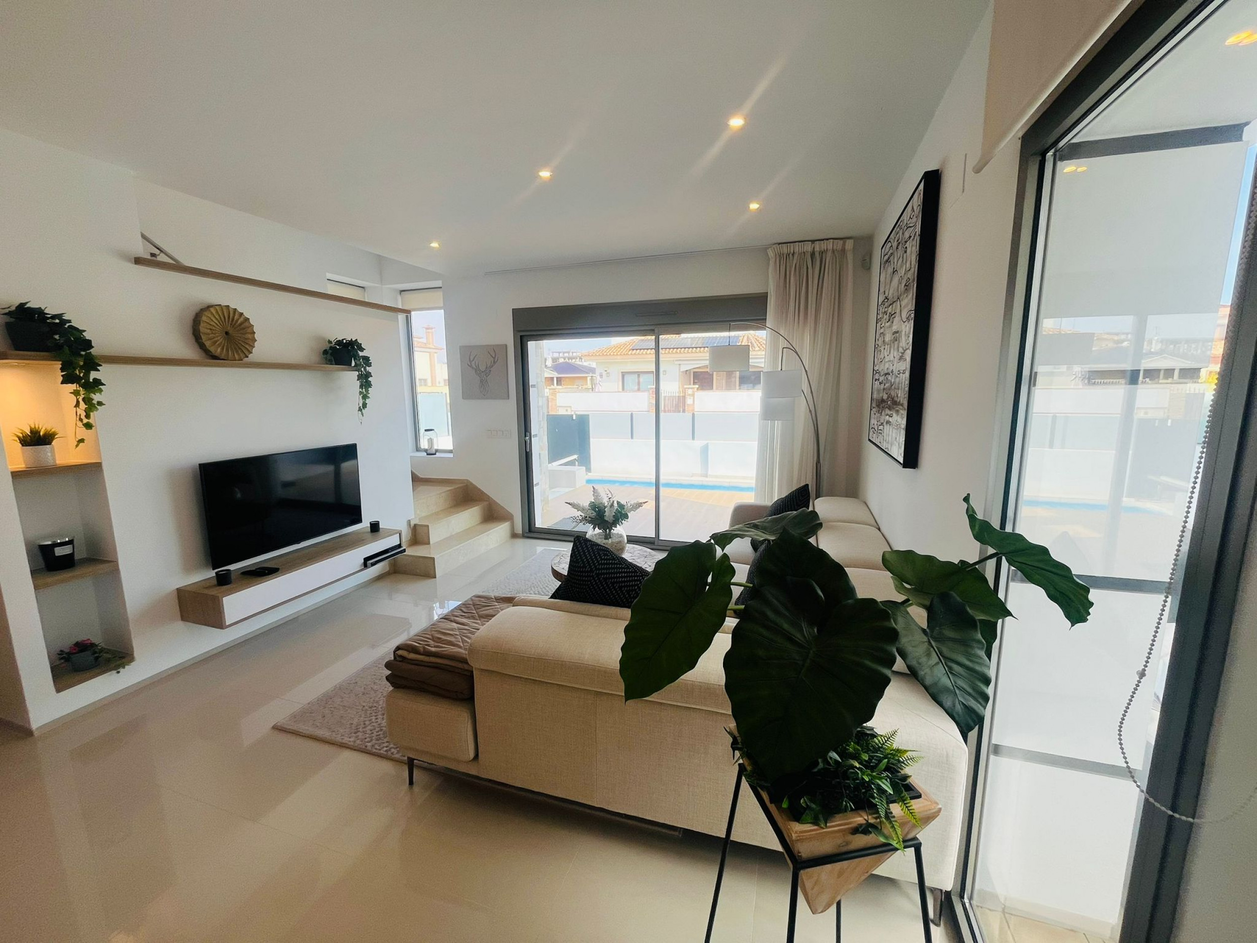 This stunning, contemporary detached villa, built in 2022, offers luxury coastal living in the highl