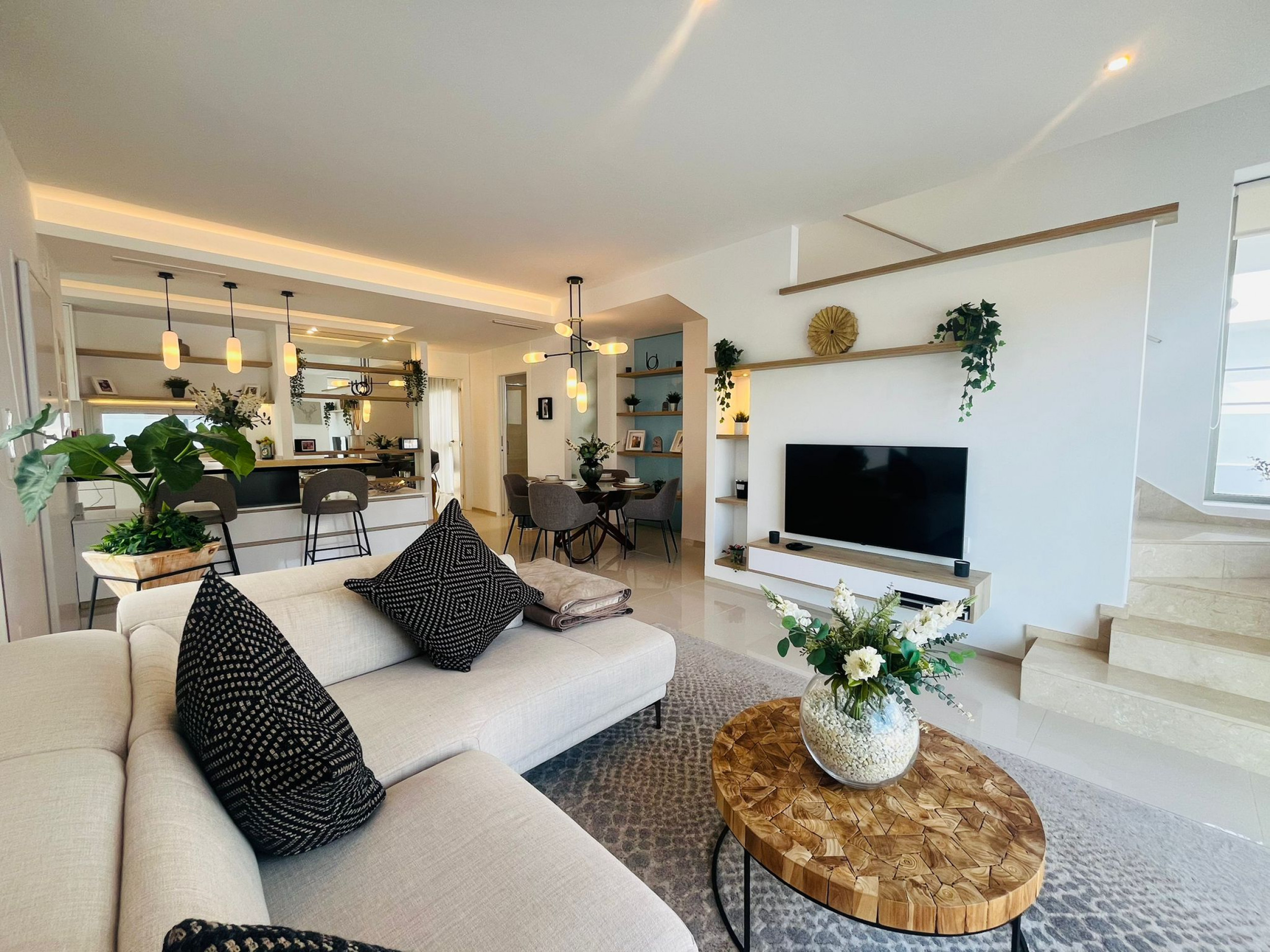 This stunning, contemporary detached villa, built in 2022, offers luxury coastal living in the highl
