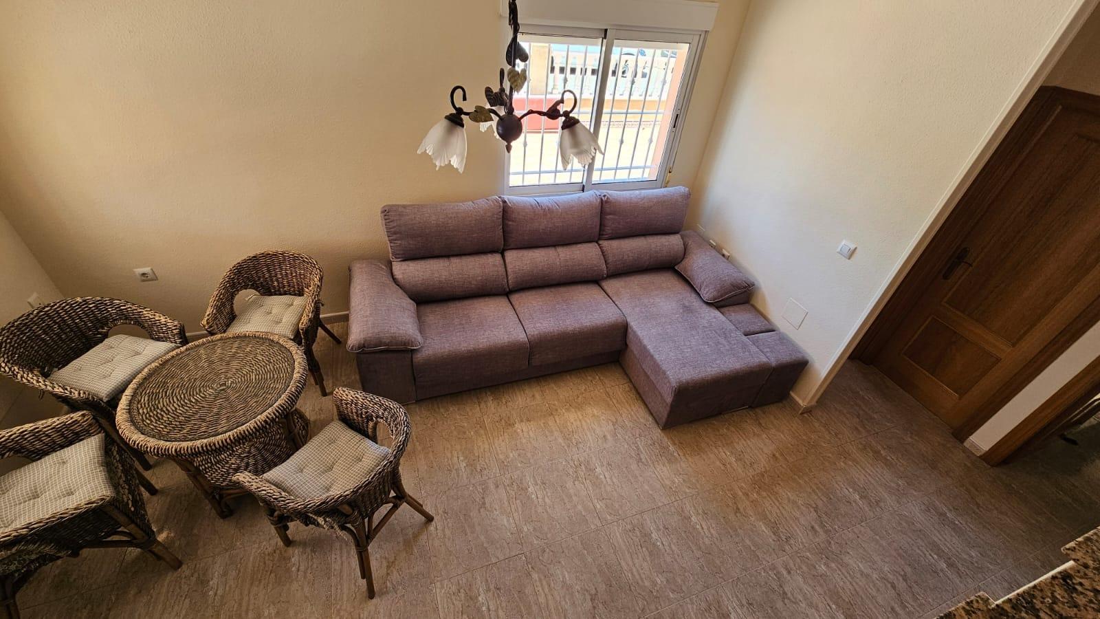 Pool area in duplex for sale in Santiago de la Ribera