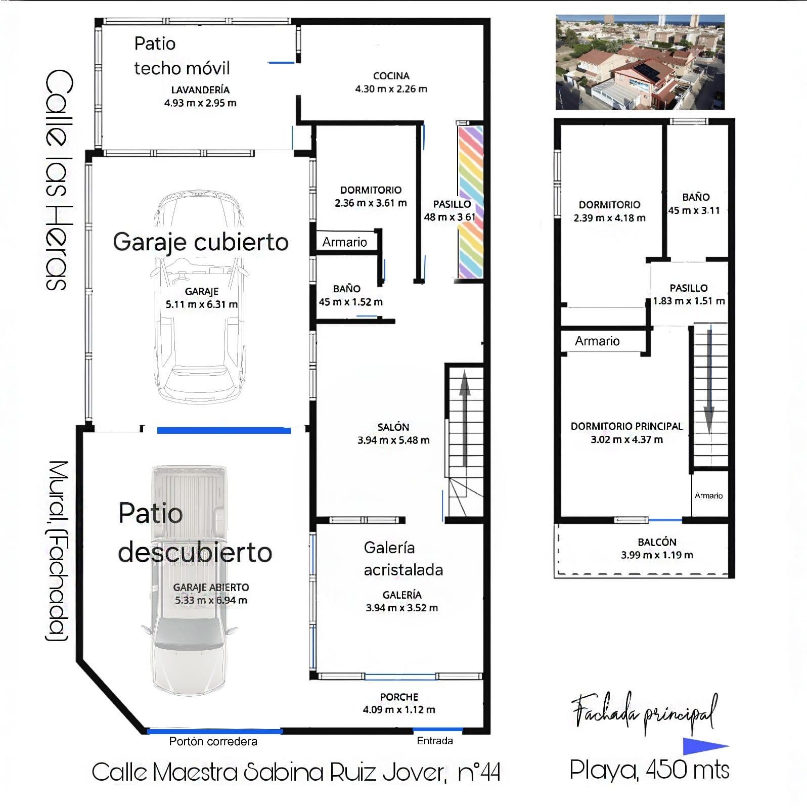 Kitchen in duplex for sale in Santiago de la Ribera