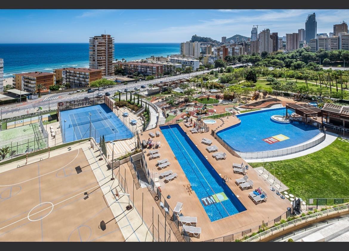 Garden in apartment for sale in Benidorm